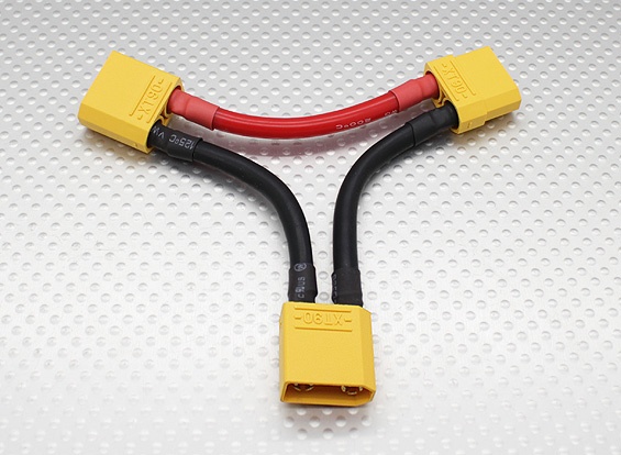 XT90 Battery Harness 10AWG for 2 Packs in Series