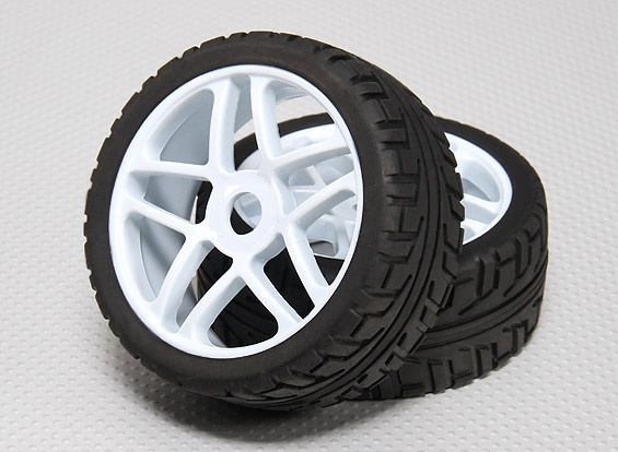 1/8 On-road Car Wheel/Tire 17mm Hex (2pcs/bag)